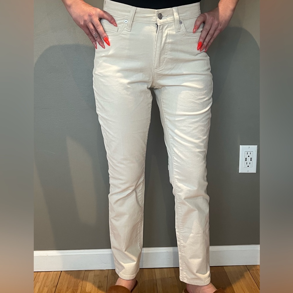 Lands’End corduroy off white like new pants